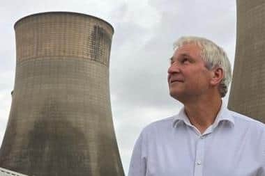 Professor Howard Wilson pictured at STEP Fusion in West Burton
