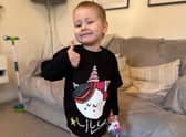 Lily Harley modelling one of her special t-shirts.