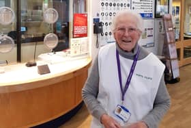 ULHT volunteer of 29 years Jane Parker, 79, from the Spilsby area.