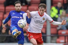 Action from Saturday's defeat at Boston. Photo: Chris Bray.
