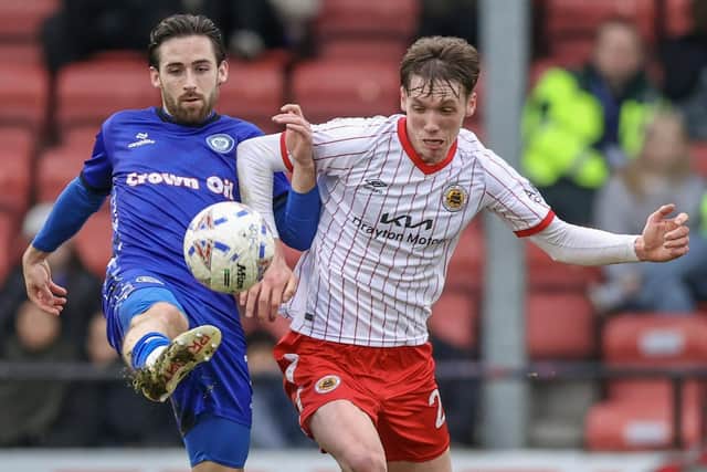 Action from Saturday's defeat at Boston. Photo: Chris Bray.