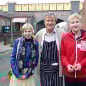 Hannah Cross, of Sleaford, on her visit to the Coronation Street set before she died of cancer. Photo: Make-A-Wish UK