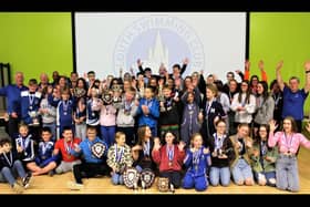 Louth Dolphins at their awards event.
