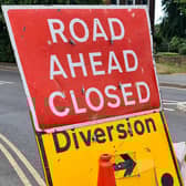 Roadworks. Stock image