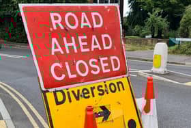 Roadworks. Stock image