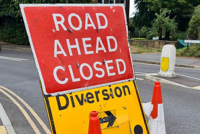 Roadworks. Stock image