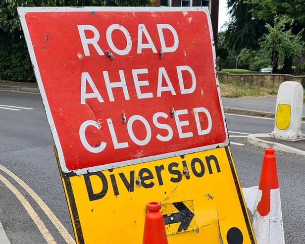 Roadworks. Stock image