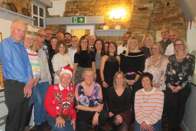 Horncastle Running Group's Christmas meal and awards at the Bull Hotel.