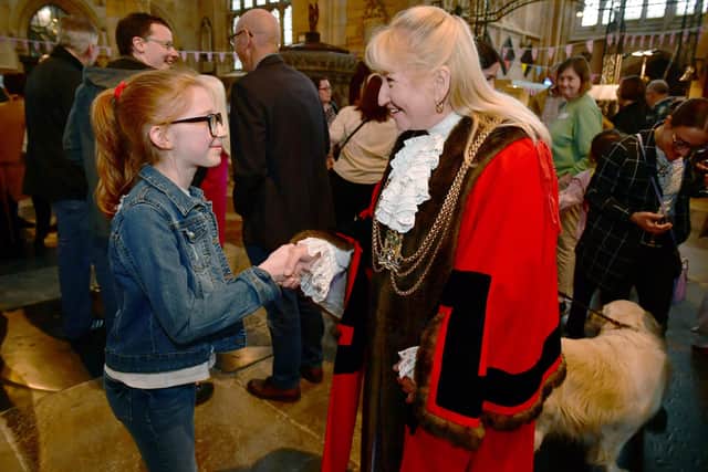 Anne Dorrian with Liberty Thompson, 10.