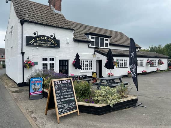 The Black Horse in Bardney.