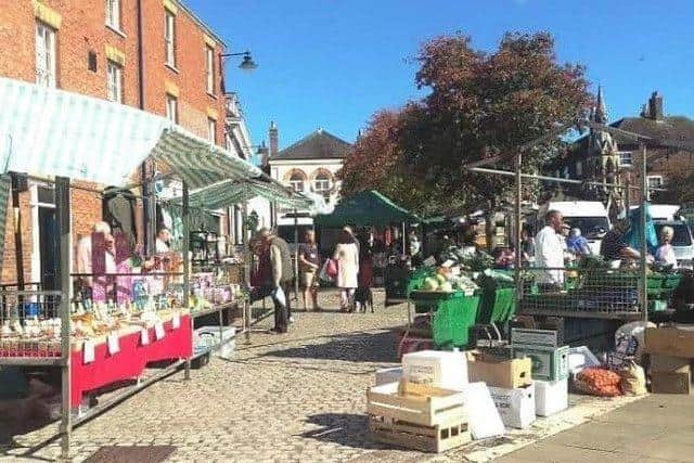 Horncastle Market.