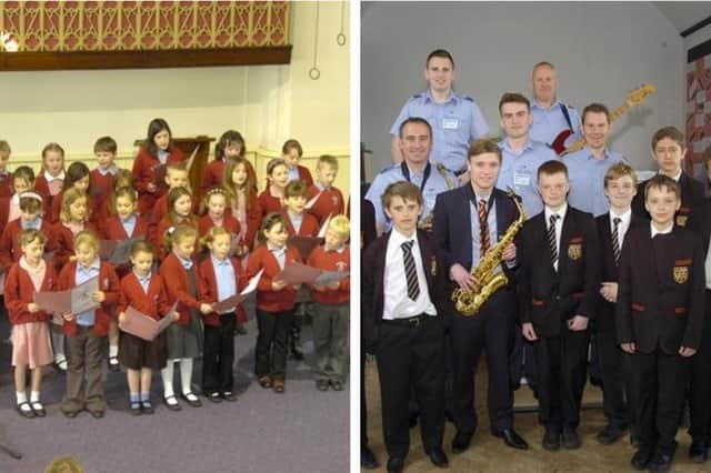 Two photographs from the Sleaford Standard archives for May 2013 ...