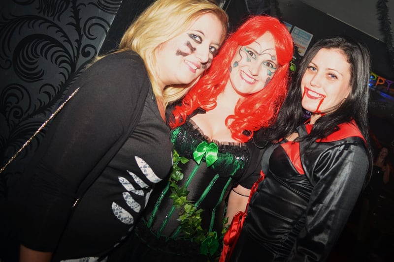 A trio that appeared in the Louth Leader's Big Night Out feature.