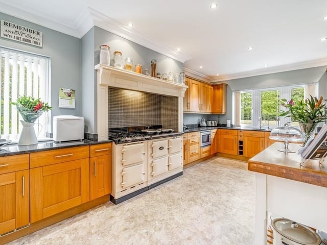 The kitchen.