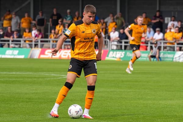 Lennon Wheeldon - put Boston ahead at Halifax.