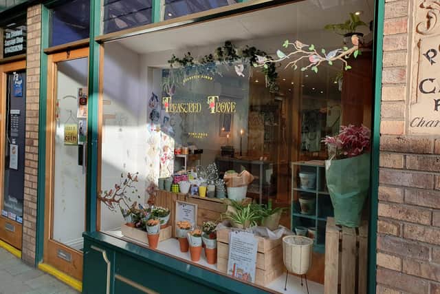 Treasured Trove in Bristol Arcade, Sleaford.