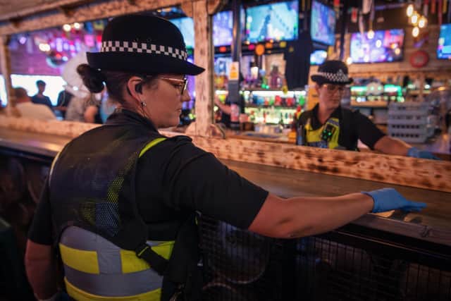 Lincolnshire Police officers working as part of Operation California. Photos: Lincolnshire Police