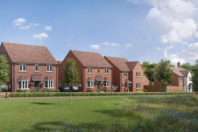 CGI of Allison Homes' upcoming development