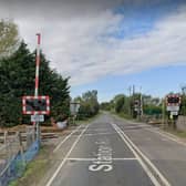 The Station Road crossing. Image by Google