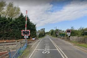 The Station Road crossing. Image by Google