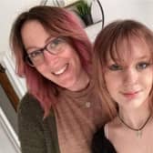 NKDC officer Jenni Swift and daughter Evelyn Gibson who lost her battle with mental illness last year.