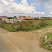 The site of 35 proposed houses on Station Road, Digby. Credit: Google Approved for use by all partners