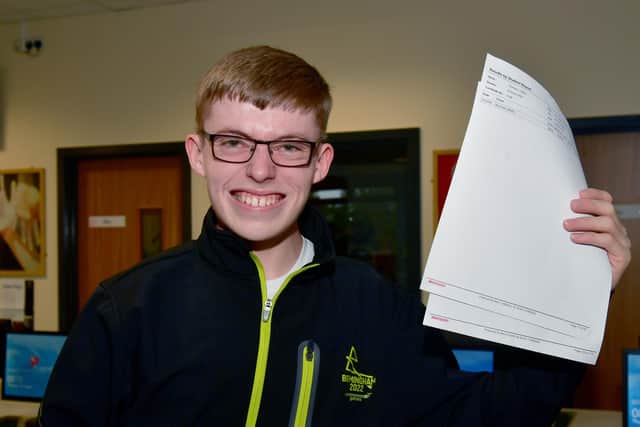 Paralympic hopeful Thomas Talbot ,18, heading to UEA.