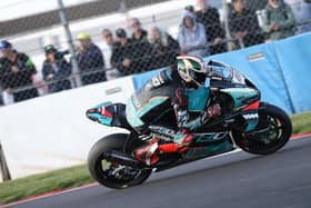 Peter Hickman at Donington Park - photo by Dave Yeomans.