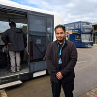 Taking a ride on a driverless bus that could be running across Lincolnshire