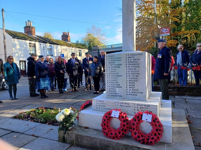 The national two-minute silence was observed