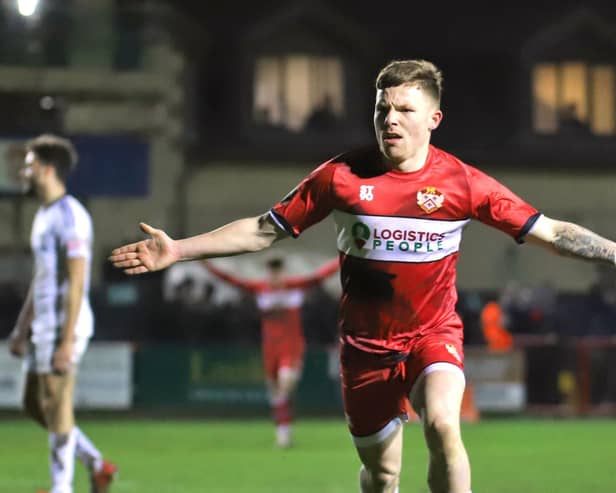 Boston United have signed Jordon Crawford. Photo: Peter Short