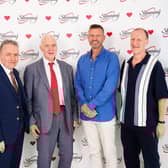 Mark Holland, Kevin Yearnshire, Lee Sharpe and Gary McHugh at the finals