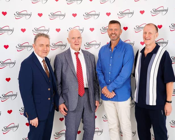 Mark Holland, Kevin Yearnshire, Lee Sharpe and Gary McHugh at the finals