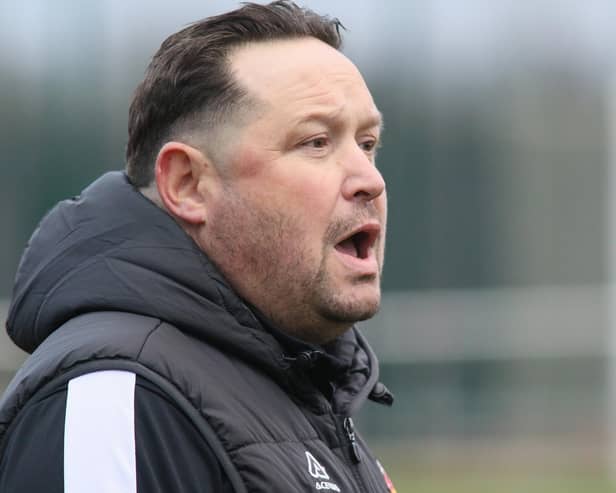 Skegness Town boss Chris Rawlinson feels his side is still very much a 'work in progress'.