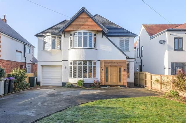 The front of the home in Drummond Road, Skegness.