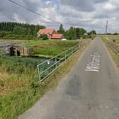 The Skirth Bridge on the Witham Bank road between Tattershall Bridge and Kirkstead Bridge. Photo: Google