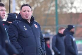 Skegness Town manager, Chris Rawlinson, was happy with his side's Easter performances.