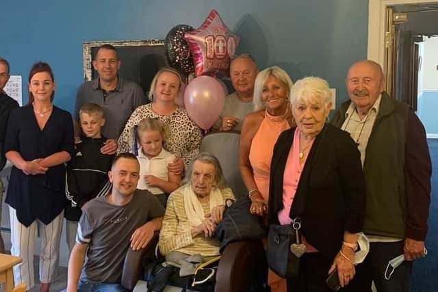 A family celebration