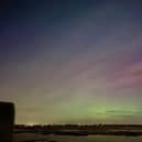 One of the images Zoe Smith, of Boston, got of the Northern Lights from RSPB Frampton Marsh.