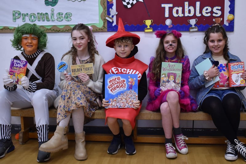 Gosberton Academy pupils chose a variety of book characters to dress up as for World Book Day.