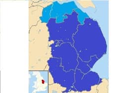 Lincolnshire County Council's final proposed option for reorganisation.