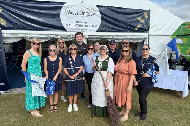 West Lindsey District Council had a special marquee to showcase some of the exciting things our district has to offer.