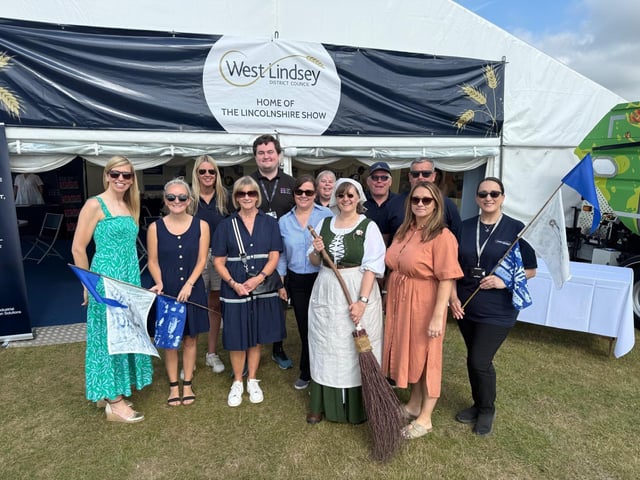 West Lindsey District Council had a special marquee to showcase some of the exciting things our district has to offer.