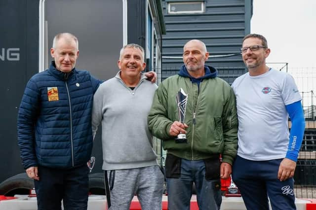 From left: Nick Prince, Owen Koslow, Martin Grantham and Wayne Barker.