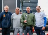 From left: Nick Prince, Owen Koslow, Martin Grantham and Wayne Barker.