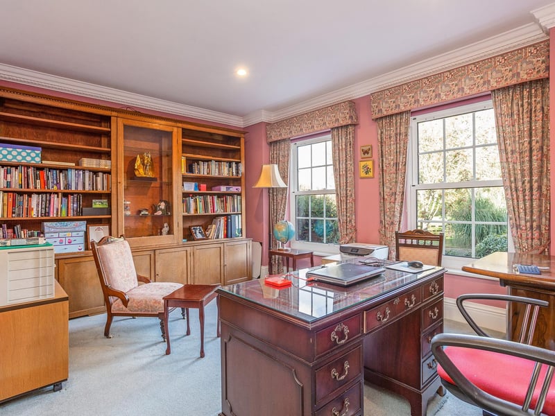 The study.