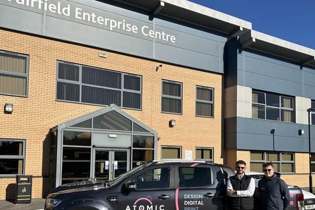 Left to right: Tom Bushell (Managing Director) and Josh Grantham (Senior Account Manager)