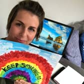 Positivity is what Michelle Hillyard credits with keeping her with her family as she battles breast cancer.