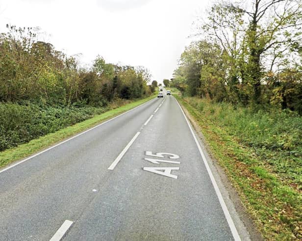 Councillors are reconsidering whether to lower the speed limit on a stretch of the A15 from 60mph to 40mph. Photo: Google