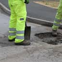 Over 7,000 potholes have been filled in Lincolnshire in April, according to the council council. Photo: LCC